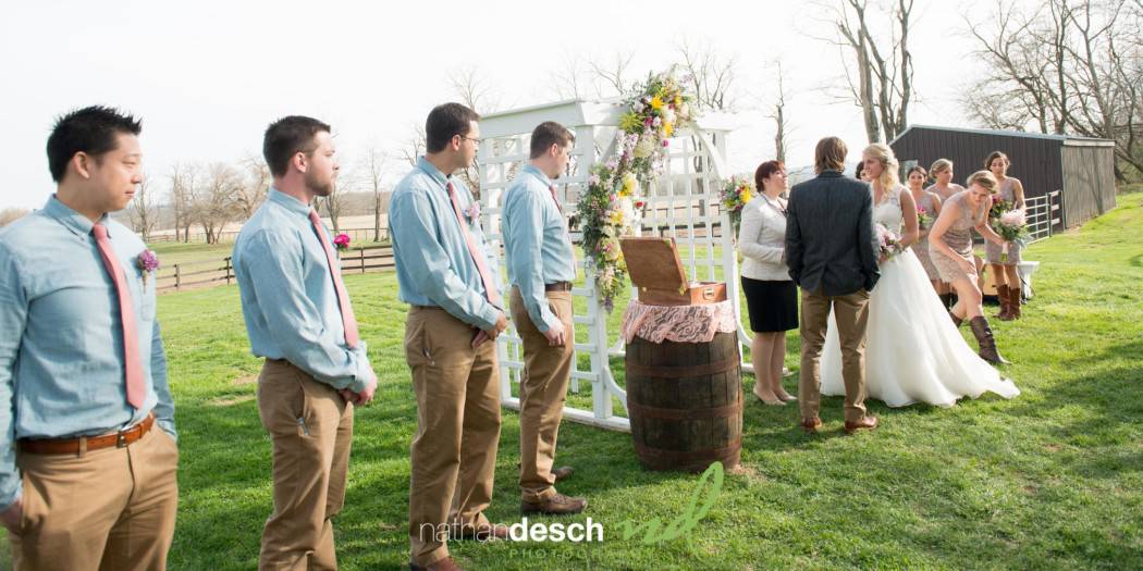 Lakeview Farms Wedding Pictures By Lancaster Wedding Photographer Nathan Desch Photography