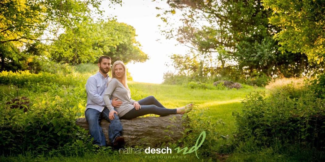 Rockford Plantation Engagement Session Pictures by Lancaster wedding photographer Nathan Desch Photography