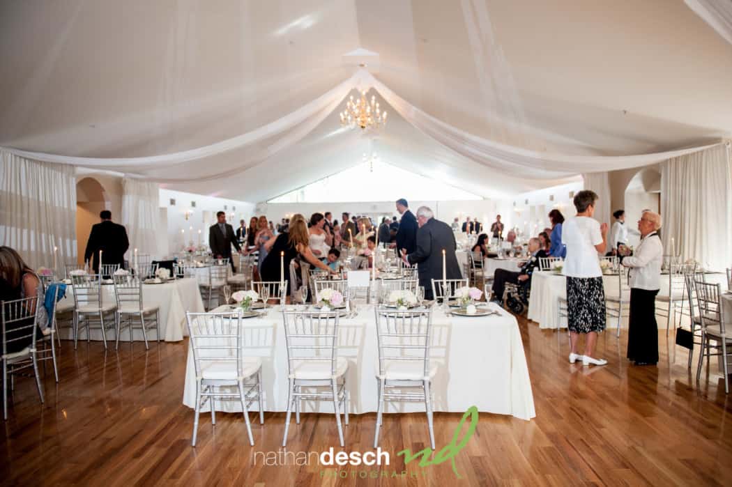 Summer wedding at Harmony Hall In Middletown