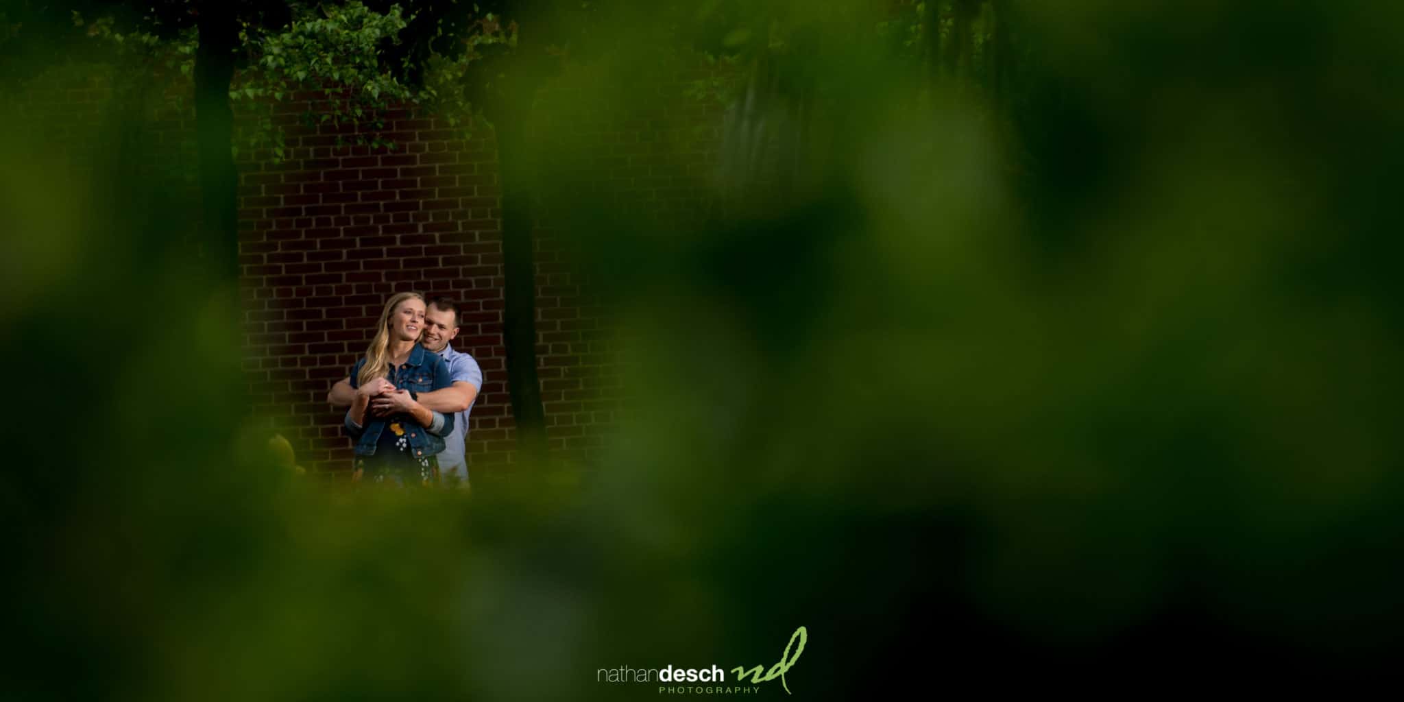 Engagement pictures in old city