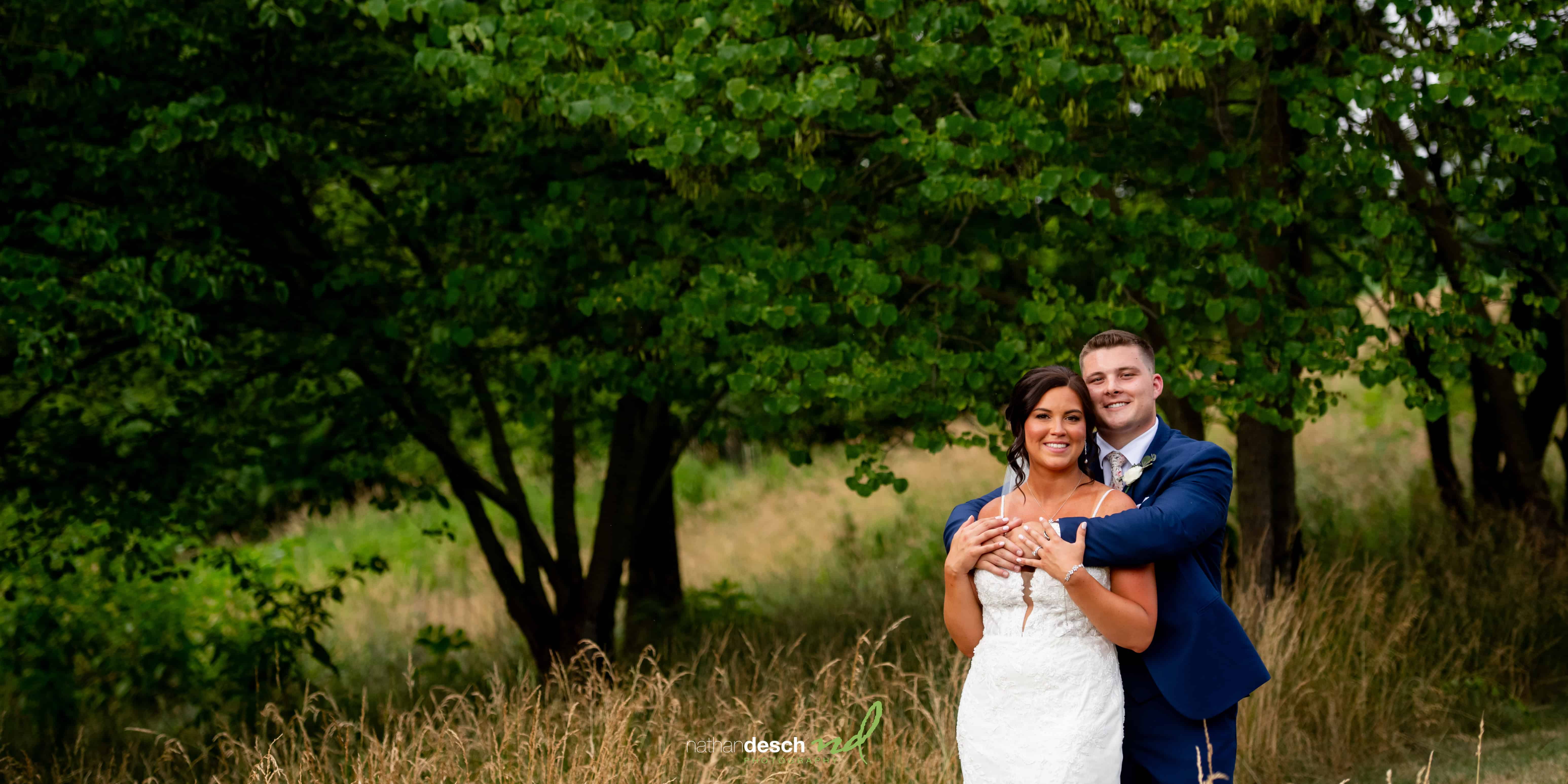 Bridal portraits at the farm at eagles ridge