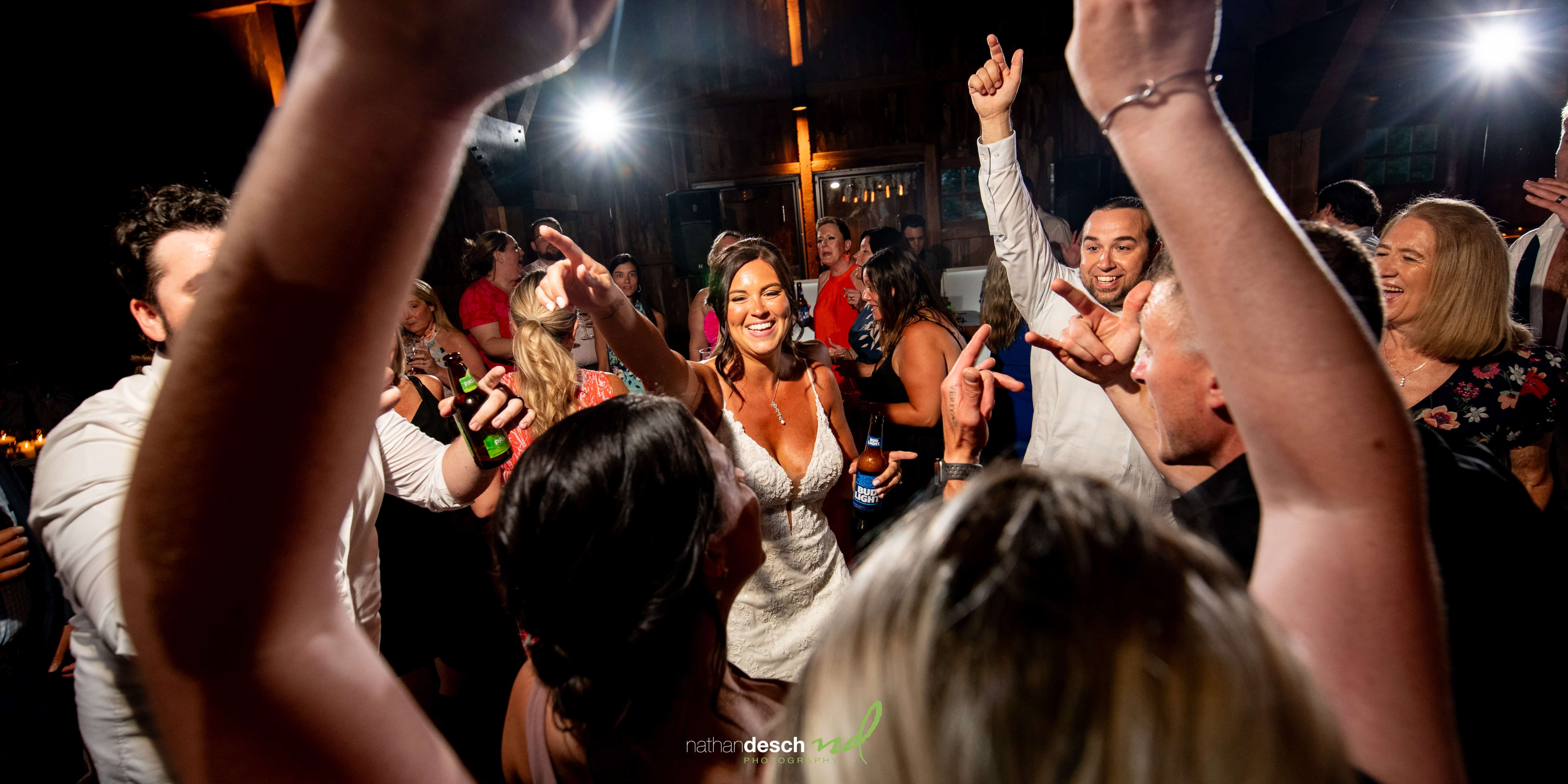 reception at the farm at eagles ridge