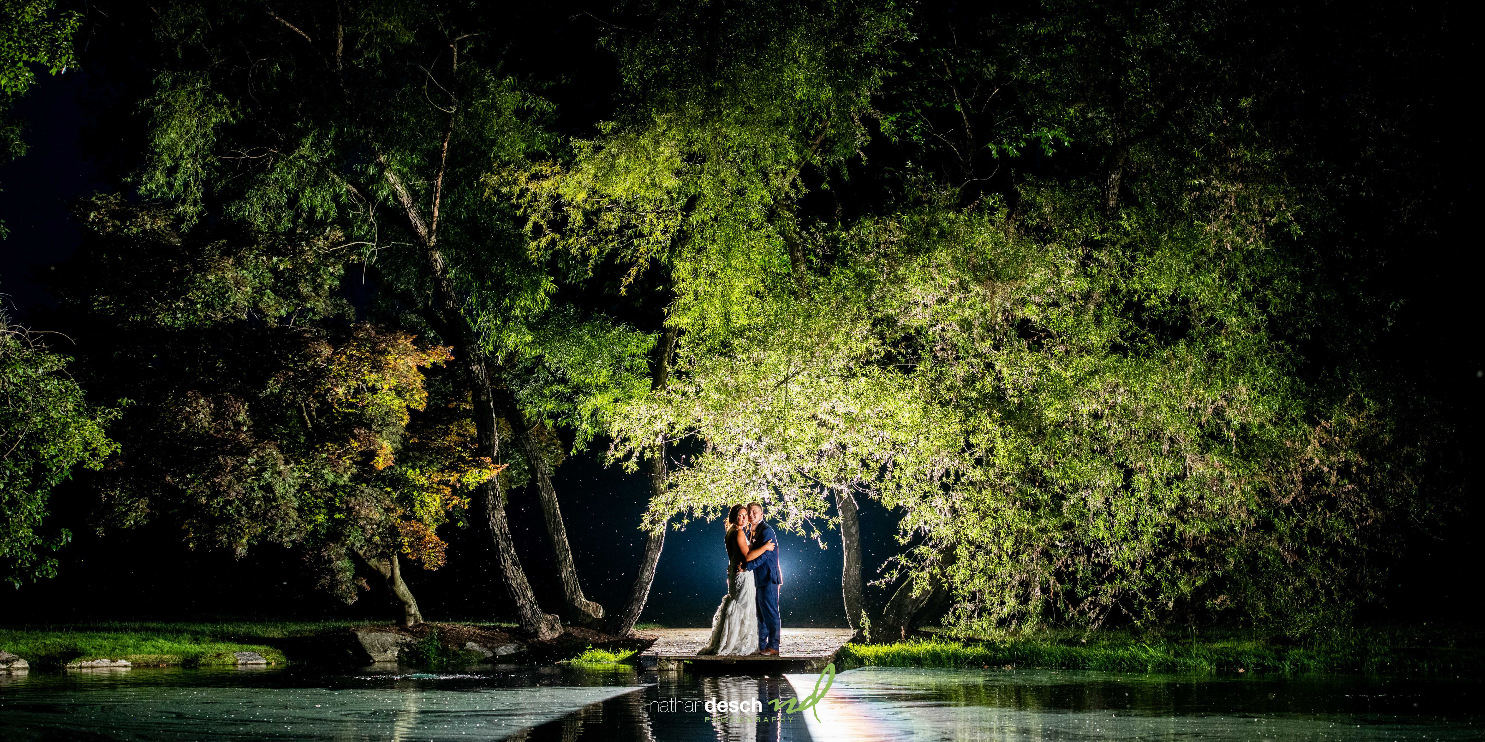 night portrait down at the dock