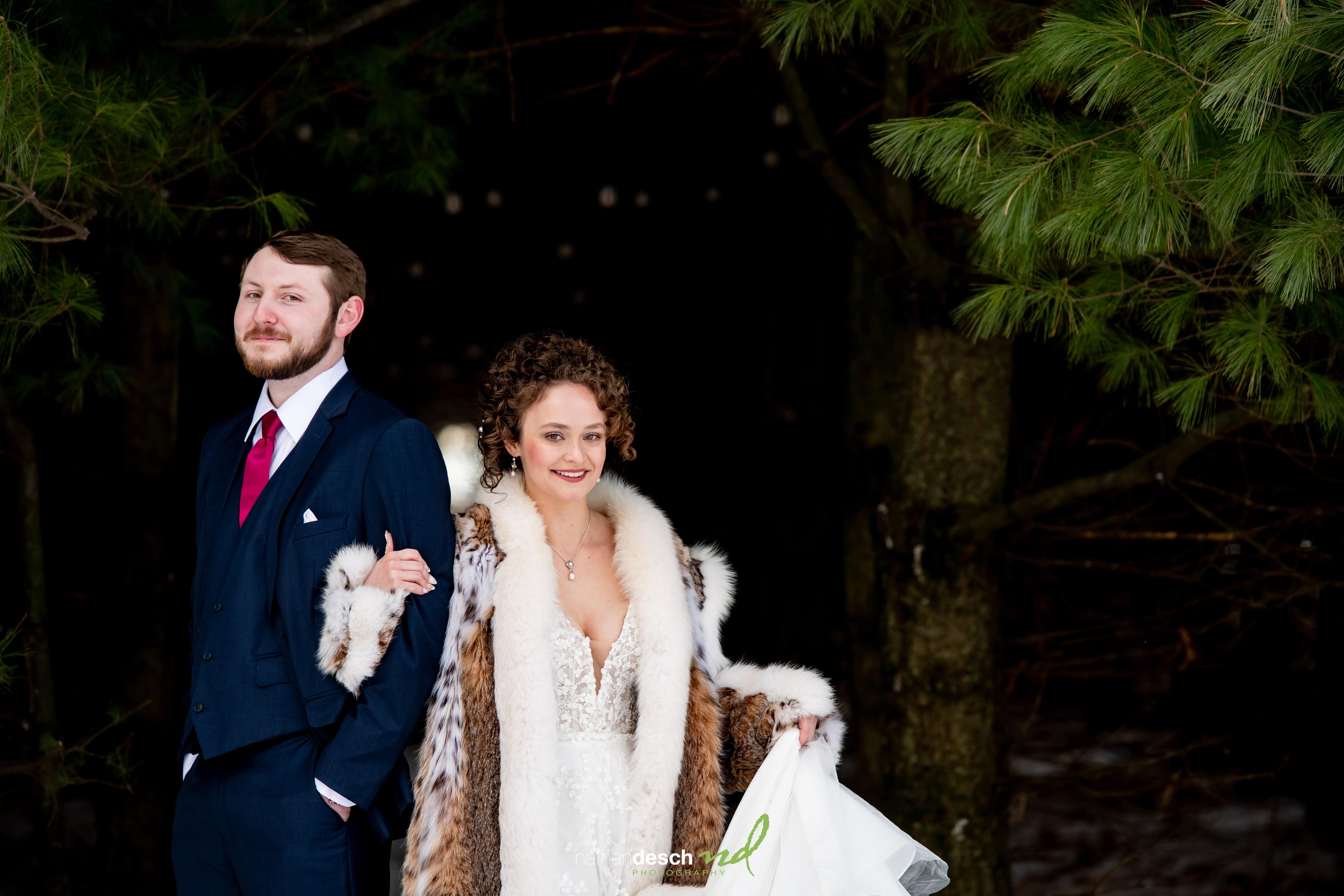 Winter wedding pictures